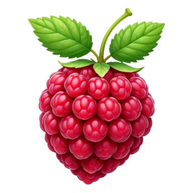 raspberry emoji sticker