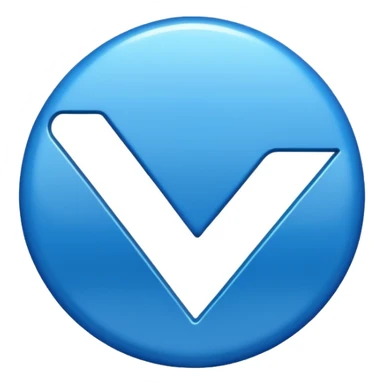 Tiktok mavi tik sticker