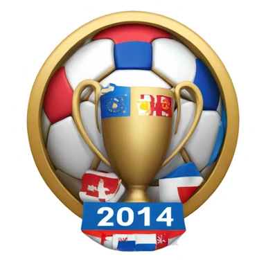 European Championship 2024 logo sticker