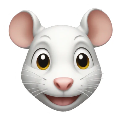 Happy rat sticker