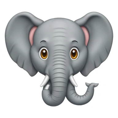 a full Elephant sticker
