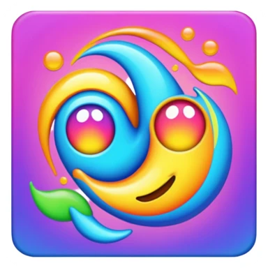 make the word "weird" with a weird and colourful font  sticker