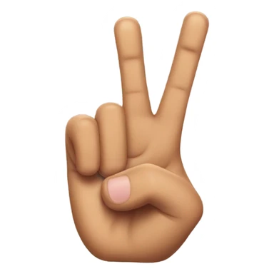 Finger guns cool sticker