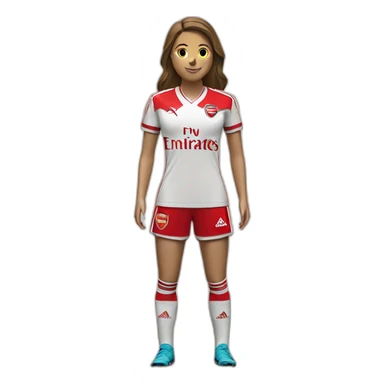 Arsenal women’s home shirt adidas sticker