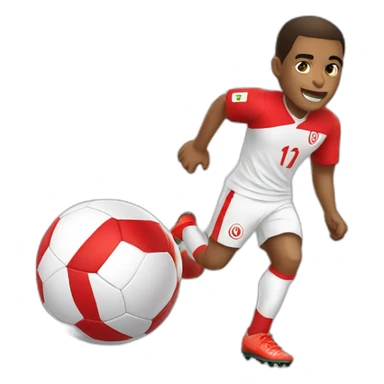 Football Tunisia sticker