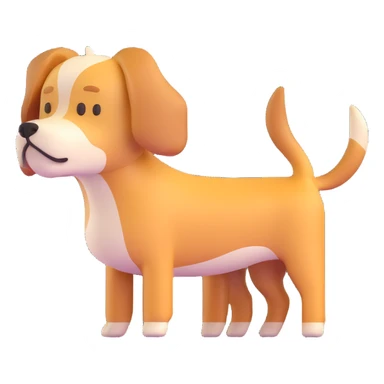 dog animal sticker