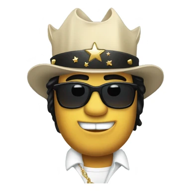 Boss hog dressed as Elvis sticker