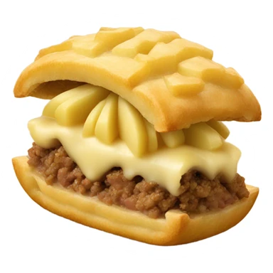 Cornish pasty sticker