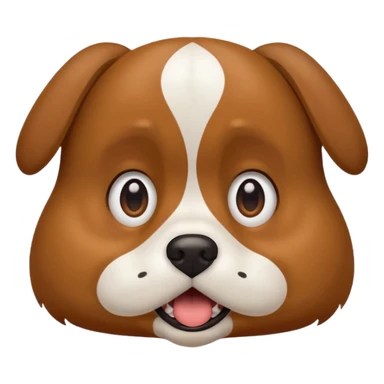 dog making shocked face sticker