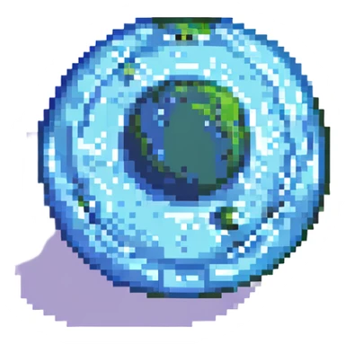 A DISTANT PLANET sticker