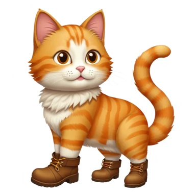 Gato com botas sticker
