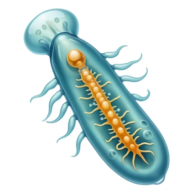 protozoario sem pernas sticker