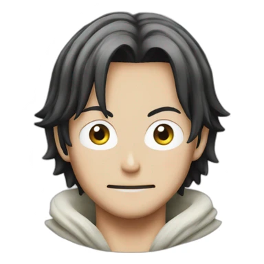 shanks from one piece sticker