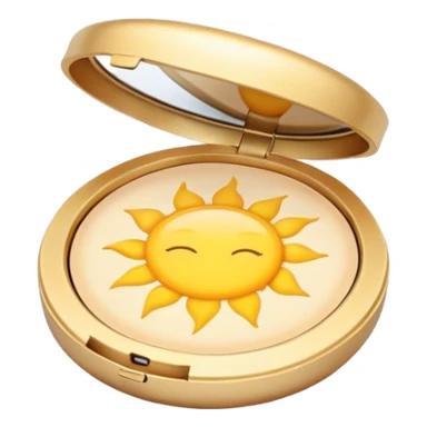 sun pact whit powder sticker