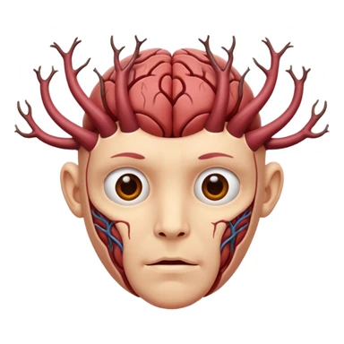 Head with limbs  sticker