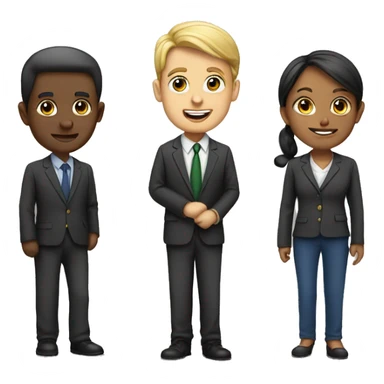 School board 3 people sticker