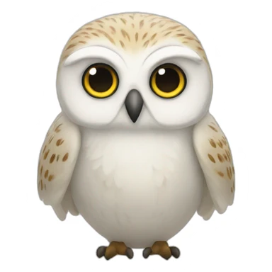 Hedwig chouette sticker