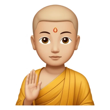 Buddhist sticker