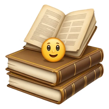 books and papers of trivia  sticker