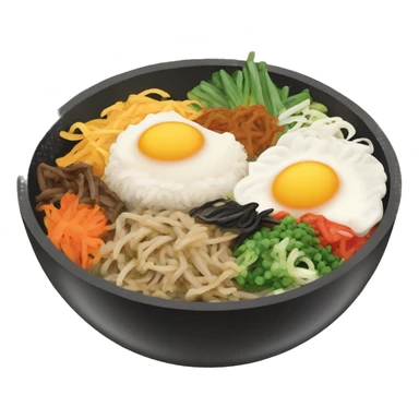 korean bibimbap sticker