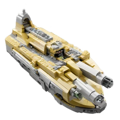 Lego Naboo Royal cruiser Starship  sticker