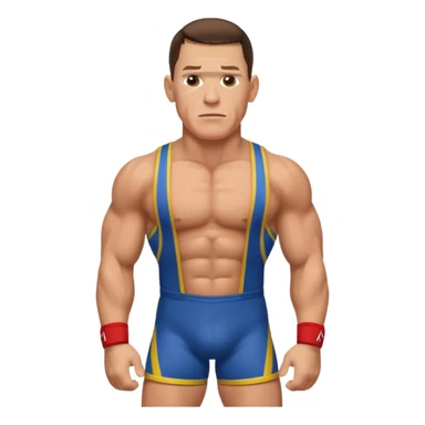 wwe wrestler john cena  sticker