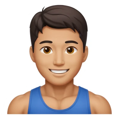 Koreli bir erkek ama çok yakışık lı ve kaslı sticker