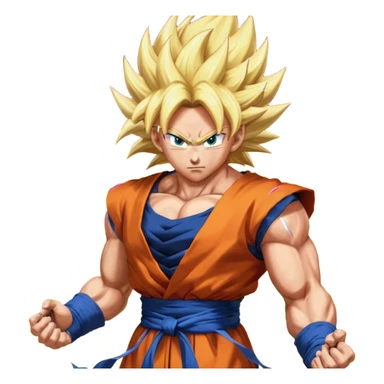 Goku super sayian ssj1,ssj2,ssj3,ssj4,ssj god,ssj blue, ssjblue kaioken, ultra instinct sticker