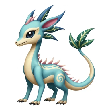 Tropical tribal tattooed master insane creepy saner monsterous Meloetta-Sergal-Cresselia-Palkia-Stitch-Fakémon-creature-hybrid sticker