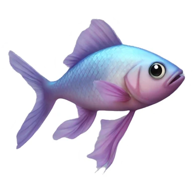Dancer fish sticker