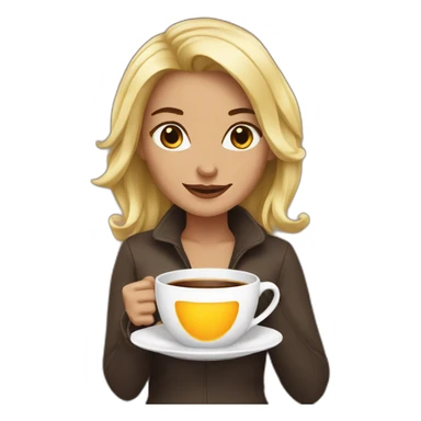 Woman ☕️ sticker