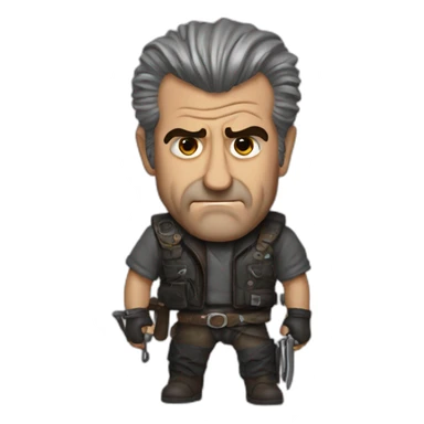 mad max mel gibson sticker