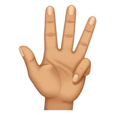 westside hand sign sticker