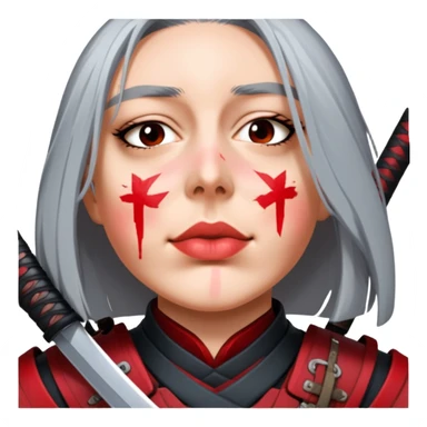 Battle-Ready Samurai sticker