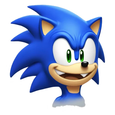 sonic giggling  sticker