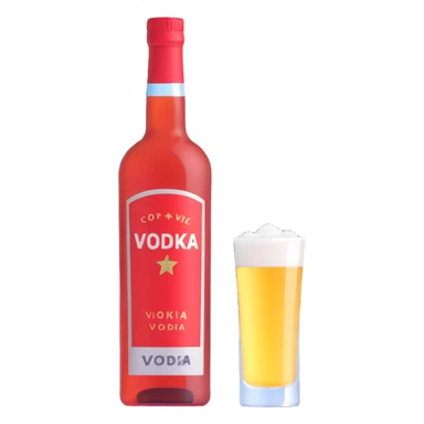 vodka drink beer sticker