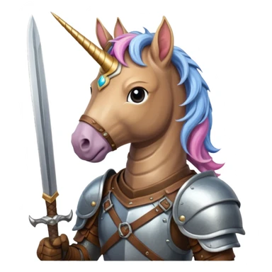 a unicorn hunter sticker