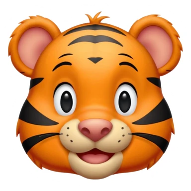 Tigger from the animated series Winnie the Pooh and Tigger Too sticker