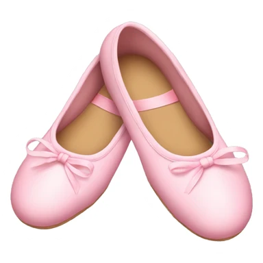 ballerina shoes pink sticker