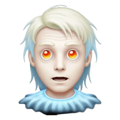 male poltergeist sticker