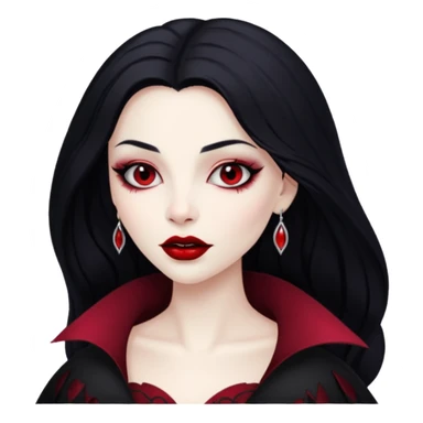 Nosferatu coquette vampire sticker