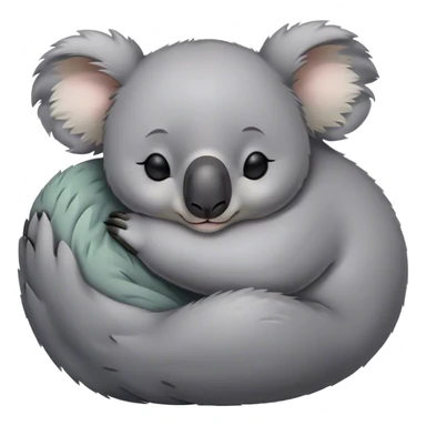 Koala sleeping sticker