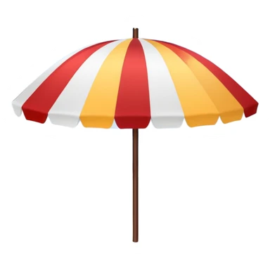 beach umbrella sticker