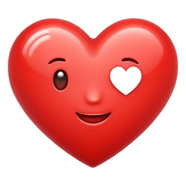 Symbolized love emoji sticker