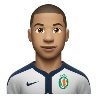 Mbappe qui fait un câlin a ronaldo sticker