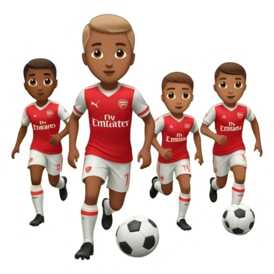 arsenal fotboll team sticker