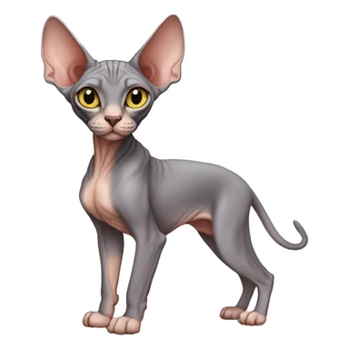 Sphynx Full Body sticker
