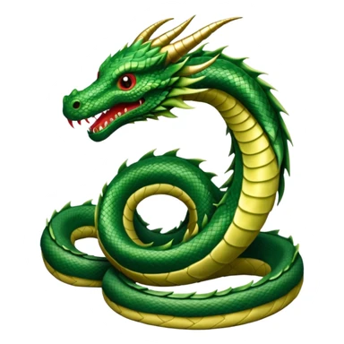 Serpent dragon  sticker