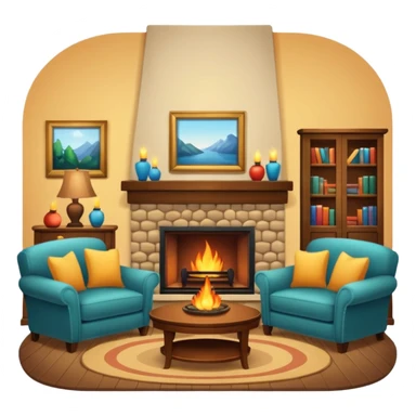living room sticker