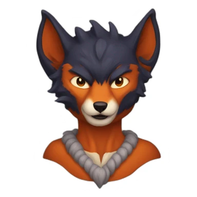 Fox demons sticker